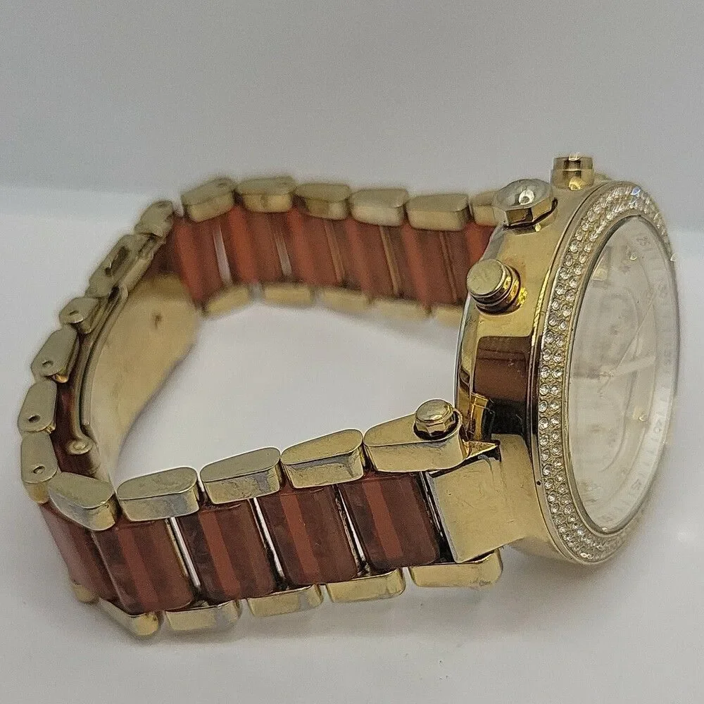 Michael Kors Parker Mini MK6139 Women's Stainless Steel Analog Dial Watch AM673